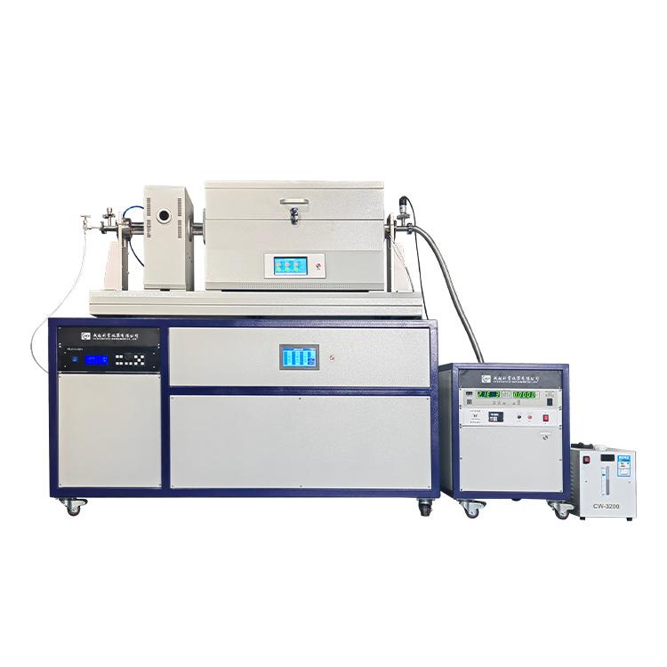 Three-Zone PECVD Tube Furnace for Graphene, CNT and 2D Material Plasma-Enhanced CVD Growth