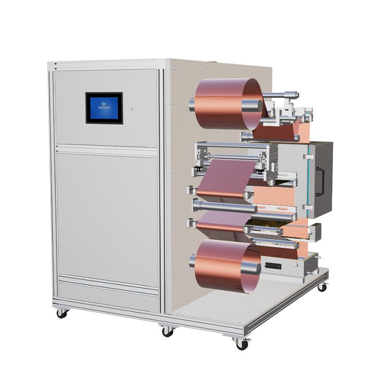 Double-Sided Dip Coating Machine with Lithium Battery Electrode Simultaneous Both-Face Coating