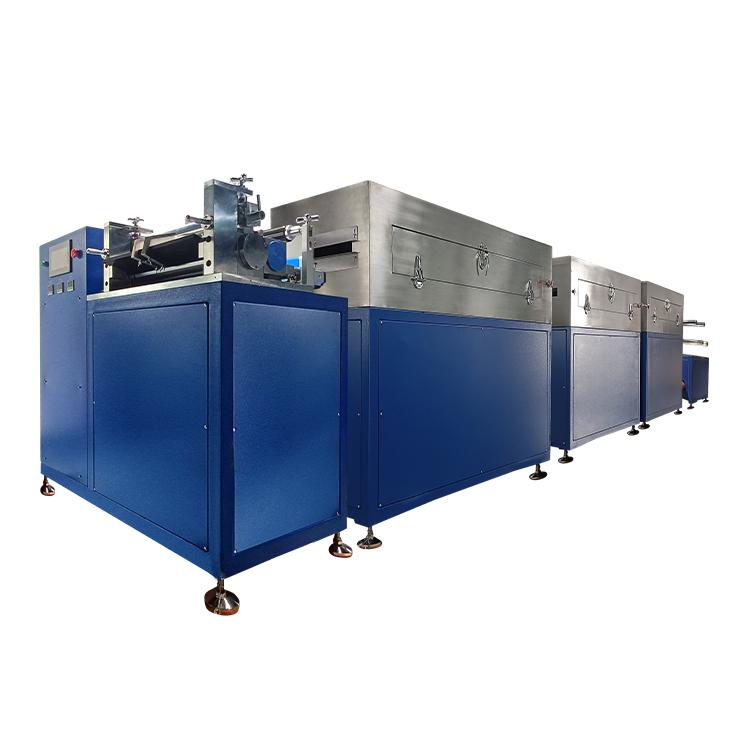 Intermittent Roll-to-Roll Battery Electrode Slot-Die Coating System for Pilot-Scale Production