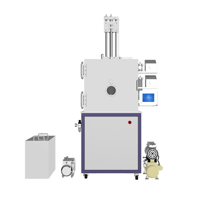 High vacuum spray pyrolysis coater for Perovskite solar cells